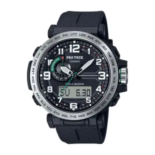 【CASIO 卡西歐】PRO TREK 登山錶系列/高度溫度氣壓方位偵測/51mm(PRG-601-1)