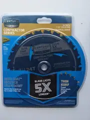 Century Tool® Contractor Series™ Thin Kerf Circular Saw Blade 7 1/4in 24T #10203