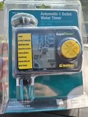 Meinor Automatic 1 Outlet Water Timer 558-026 LCD Screen Aqua Timer- Sealed