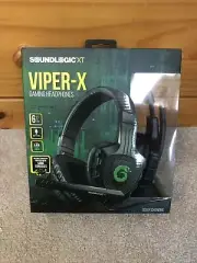 Soundlogic XT SONAR-XT Gaming Headphones BUILT-IN MIC Headset LED Lights