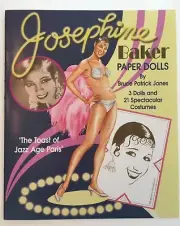 Gorgeous JOSEPHINE BAKER "THE TOAST OF JAZZ AGE PARIS" Paper Doll Book