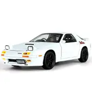 Catzon 1/24 Alloy Car Model Sound & Light Effect Pull Back for Adults Kids-White