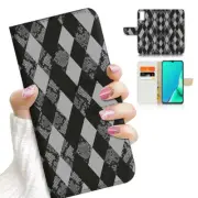 ( For Vivo Y20S ) Wallet Flip Case Cover AJ23722 Abstract Pattern