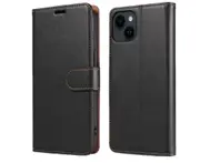 031 Mobile Phone PU Leather Cover Flip Case for iPhone15 Pro