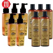 10X Bio Woman Re HARE Shampoo Tonic Extra Herbal For Hair Loss [Set 10 Pieces]