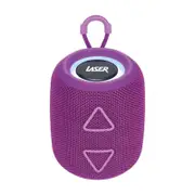 Laser Portable Mini Fabric Wireless Bluetooth Speaker - Purple