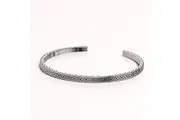 Solid 925 Sterling Silver Antique Cuff of Desire