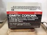 Smith Corona H Series 7 Black Correctable Ribbons +cassette+Tapes~H21003~NOS