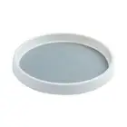 360Rotation Spice Storage Rack Tray Turntable Condiment Jar Holder (Grey S) AU