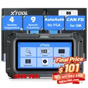 2025 XTOOL D5 Car TCM ABS SRS Engine 4 System Diagnostic Scanner AutoAuth CANFD