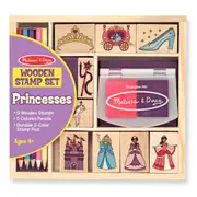 Melissa and Doug - Wooden Princess Stamp Set