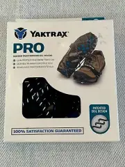 Yaktrax Winter Traction Hiking Walking Cleats Snow Ice Rock - Lightweight, Small
