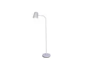Torry Flexible Reading Slim Standing Floor Lamp - White