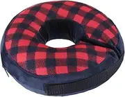 Mlllokfki Adjustable Dog Doughnut Collar, Protective Pet Accessories, Lick Proof Dog Collar, Dog Neck Donut Collar, Comfortable Dog Recovery Collar, Soft Dog Neck Pillow for Small Medium Large Dogs