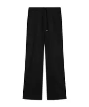 'S Max Mara Floria Drawstring Wide Leg Pants IT40,IT46 black