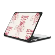 MacBook Pro 13-inch (M1 / M2 / Intel) Bounce Case Go Hard or Go Home Pug