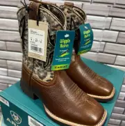 Ariat Toddler 9 Koel VenTEK Square Toe Western Boot Spiced Cider Metallic LeoNWT