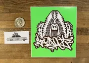 Bigfoot One sticker decals Super RARE!!!!! handstyle graffiti street art SF