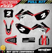 Custom graphics to fit Honda CRF 250 2008 2009 THUMPER Style sticker kit decals