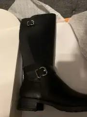 Unisa Womens Parris Riding Boots Size 8.5M Color Black