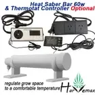 Saber Bar Heater 60W For Propagation Grow Room With Temperature Control Optional