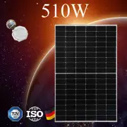 510W Portable Solar Panel Mono Home Caravan Camping Power Charging Battery 500W