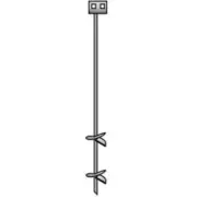 TIE DOWN 59095 30' Mobile Home Anchor