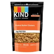 HEALTHY GRAINS Granola Family Size, Healthy Snack, Peanut Butter Granola Clus...
