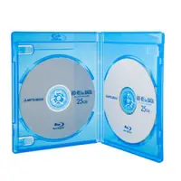 在飛比找PChome24h購物優惠-DigiStone 藍光DVD Logo燙銀 雙片精裝軟盒 