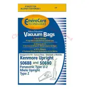 Sears Kenmore Type U MicroLined Vacuum Bags 9 Pack 50688 50690