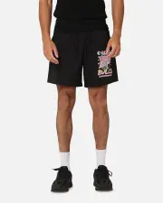 [MITCHELL & NESS] Mitchell & Ness Chicago Bulls Vice Shorts Black - Size S S Black