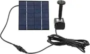 Mini Solar Fountain Pump Solar Water Pump Power Panel Kit Solar Panel Water Pump for Garden Pool