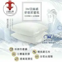 在飛比找蝦皮購物優惠-3M羽絨舒眠抑菌枕