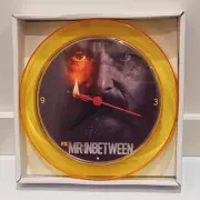 Mr Inbetween 7" Gold novelty wall/desk clock Brand new