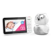 5" VTech BM5550-OWLN Pan & Tilt Colour Video Baby Monitor