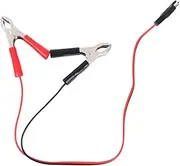 Luxshiny Sae to Alligator Clips Power Supply Adapter Cable for Motorcycle Charging Inline Fuse Connection for Solar Panels and Car Batteries