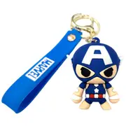 Captain America Kids Key Chain Keyring