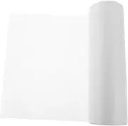 LALAFINA Fusible Fleece Interfacing Iron-Sewing Craft Projects Non-Woven 30cm Width 30yd Length White Medium Weight Polyester Material Easy to Use