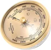 Portable Home Barometer Air Pressure Gauge Dial Indicator for Outdoor Weather Forecasting