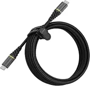 Otterbox 3m Rugged USB-C PD Cable Cord for Samsung Galaxy S22 Ultra Glamour BLK