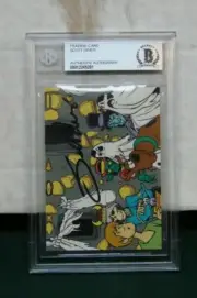 1994 Hanna-Barbera Classics Scooby Trading Card SIGNED SCOTT INNES BAS Beckett