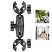 Double Head Super Clamp, Ballhead Magic Arm Camera Clamp, Crab-Shaped Monitor...