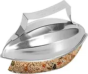 Stainless Steel Omurice Mold Flower Petal Shape Fried Rice Shaper Kitchen Utensils Papaya Rice Mold Cooking Mould Egg Fried Rice Press Cutter for Dish Up Decoration