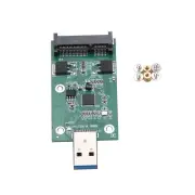 USB 3.0 to Mini PCIE mSATA SSD External mSATA to USB 3.0 SSD Convertor Adapter D