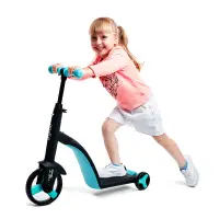 在飛比找蝦皮商城精選優惠-【兒童滑步車 滑板車 踏步車】納豆TF3多功能三合一兒童三輪