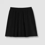 Aqua Kid's Girl's Black Pull-On Circle Skirt Size M