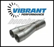 Vibrant 10352 2-1 S.S. Merge Collectors (1.75" Inlet ID, 2" Outlet OD)