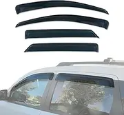 AUSGO Weathershields Compatible with Dodge Journey JC Series 2008-2019, Weather Shields Window Visors Wind Deflectors Sun Rain Guard 4PCS Set