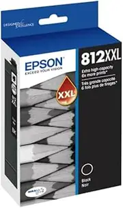 [Epson] 812XXL - Extra High Capacity - Ultra Black Ink Cartridge for XP-5100 WF-2860, Single Pack, C13T02K192