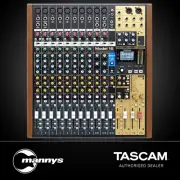 Tascam Model 16 Multitrack Recorder w/ Integrated USB Audio Interface & Analog M
